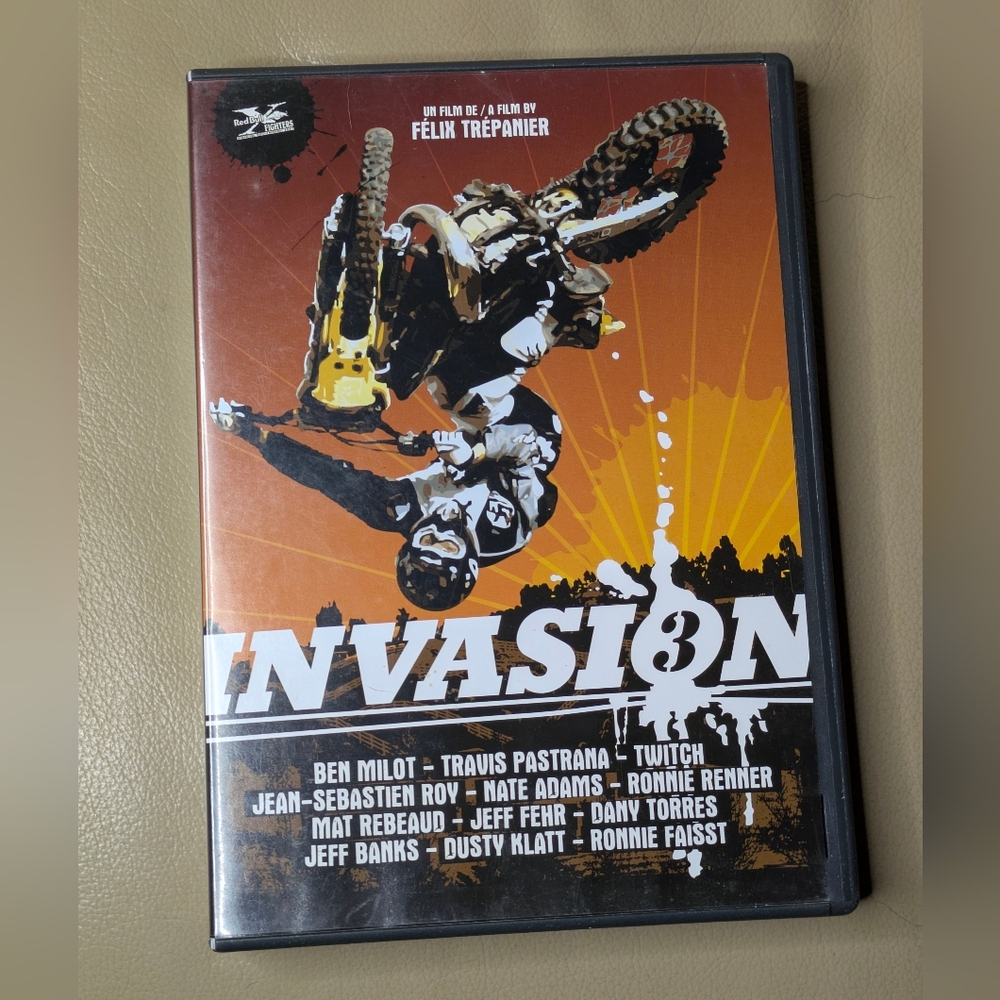 Invasion Motocross DVD By Felix Trépanier